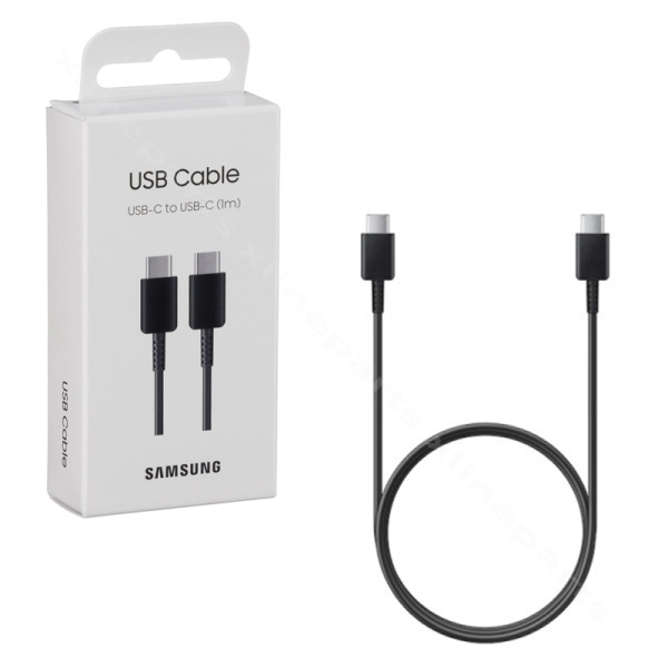 Cable USB-C to USB-C Samsung 3A 1m black