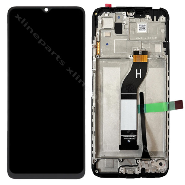 Πλήρες πλαίσιο LCD Xiaomi Redmi 13C 4G/ Redmi 13C 5G μαύρο (Πρωτότυπο)