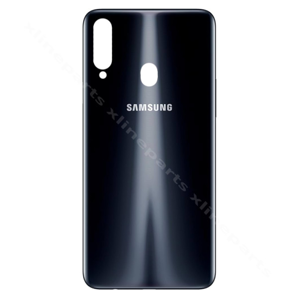 Back Battery Cover Samsung A20s A207 black
