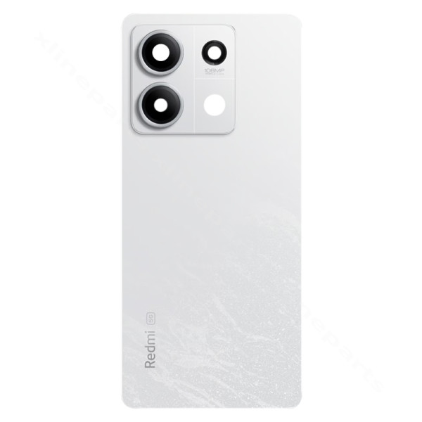 Задняя крышка аккумуляторного отсека для объектива камеры Xiaomi Redmi Note 13 4G белый
