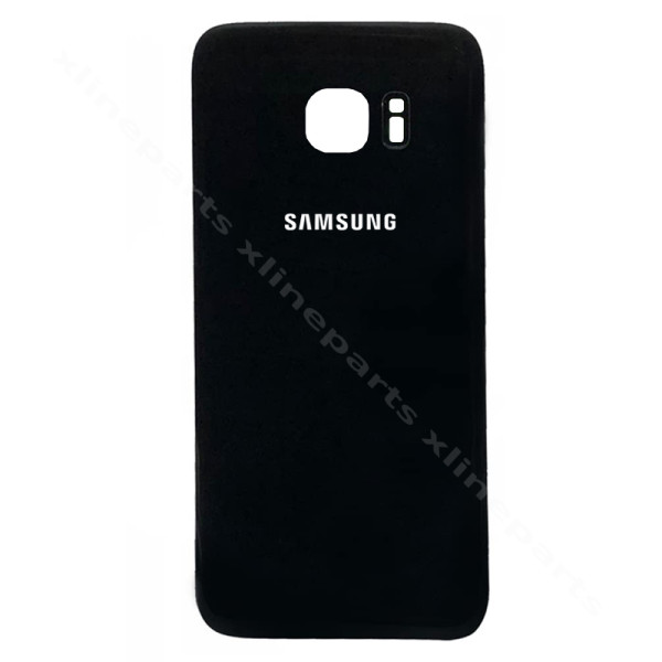 Задняя крышка аккумуляторного отсека Samsung S7 G930 черная