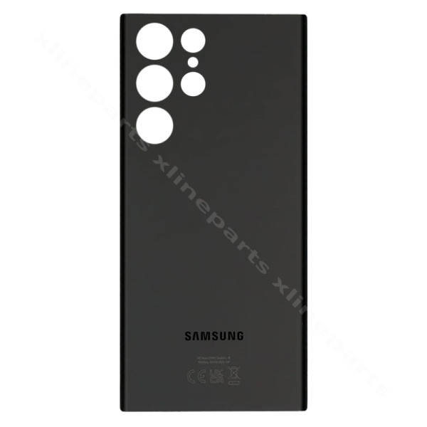 Back Battery Cover Samsung S22 Ultra S908 black