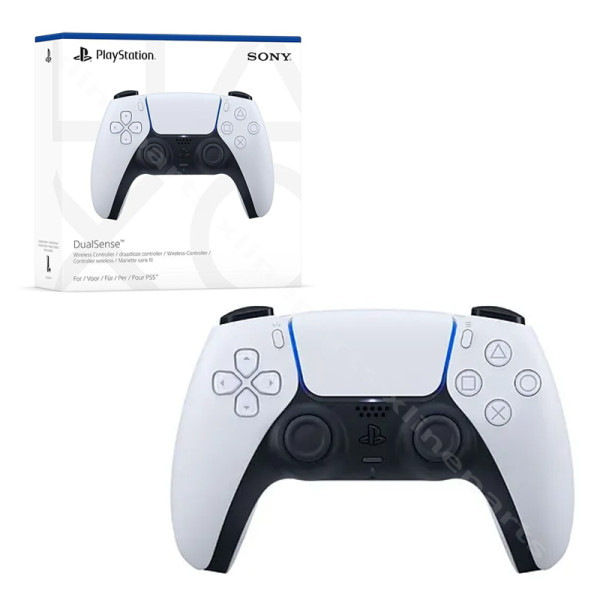 Беспроводной контроллер DualSense для PlayStation 5, белый, V2