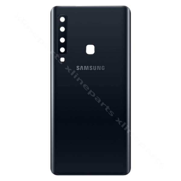 Задняя крышка аккумуляторного отсека, объектив камеры Samsung A9 (2018) A920 черный*