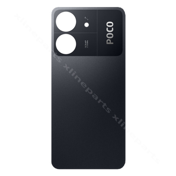 Задняя крышка аккумуляторного отсека Xiaomi Poco C65, черная*