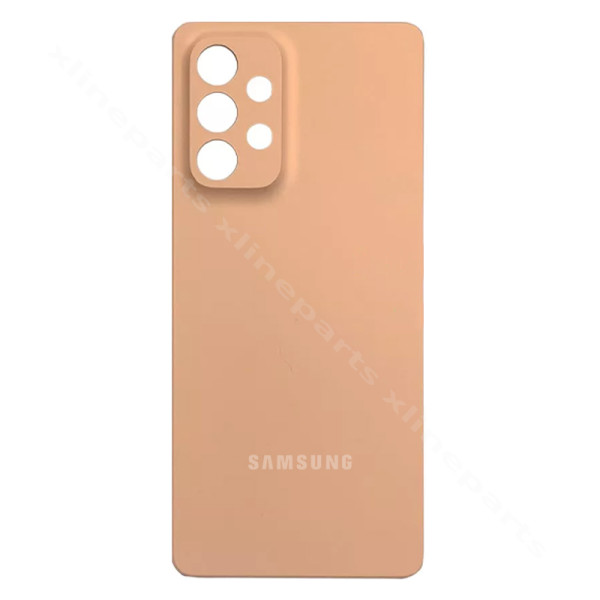 Back Battery Cover Samsung A53 A536 peach