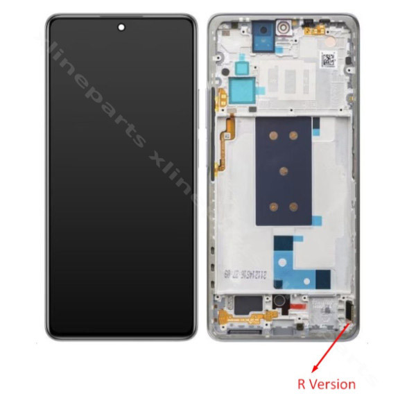 Πλήρες πλαίσιο LCD Xiaomi 11T/ 11T Pro μαύρο (R Ver) OCG*