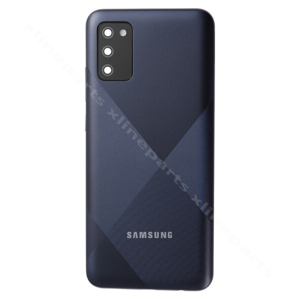 Κάμερα φακού πίσω καλύμματος μπαταρίας Samsung A02s A025F μπλε NoEU OEM*