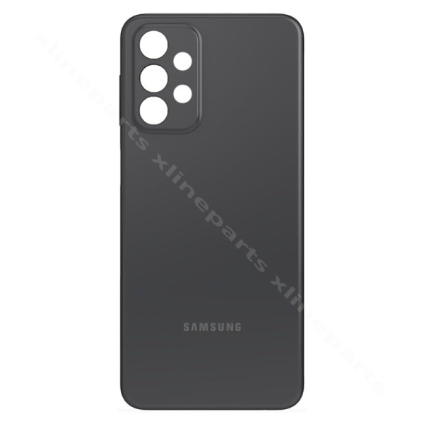 Задняя крышка аккумуляторного отсека Samsung A23 5G A236 черная