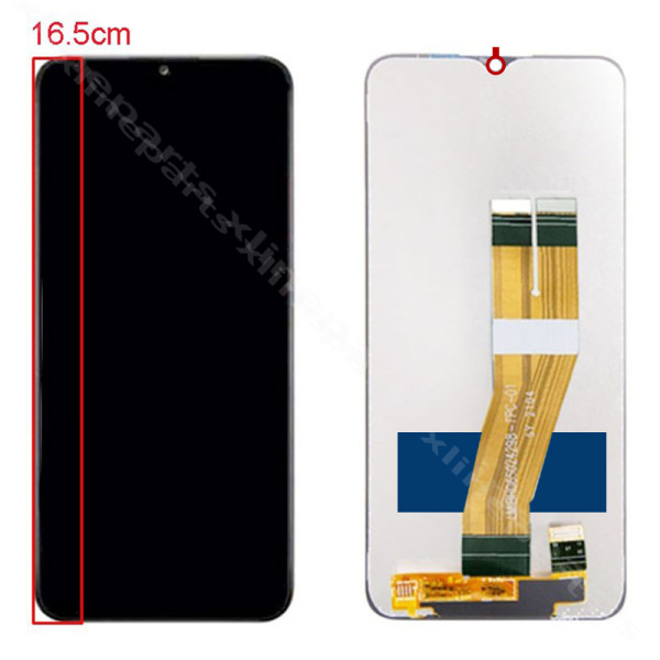 LCD Complete Samsung A03s A037F/A02s A025G black NoEU* (Original)