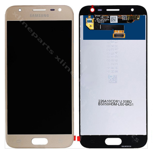 LCD Complete Samsung J3 (2017) J330 gold (Original)