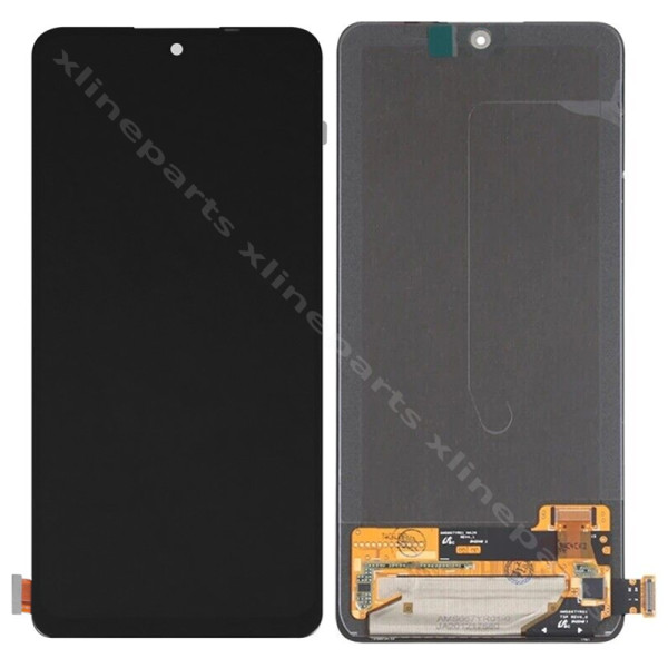 Πλήρης LCD Xiaomi Redmi Note 11 Pro 4G/ Redmi Note 11 Pro 5G/ Poco X4 Pro μαύρο (Πρωτότυπο)*