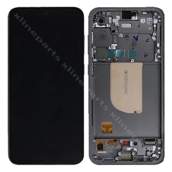 ЖК-дисплей в полной рамке Samsung S23 FE S711 черный (оригинал)