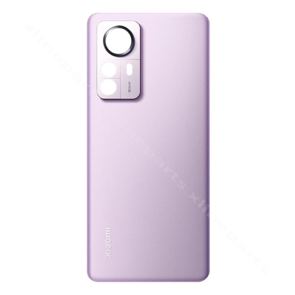 Back Battery Cover Lens Camera Xiaomi 12/ 12X purple OEM