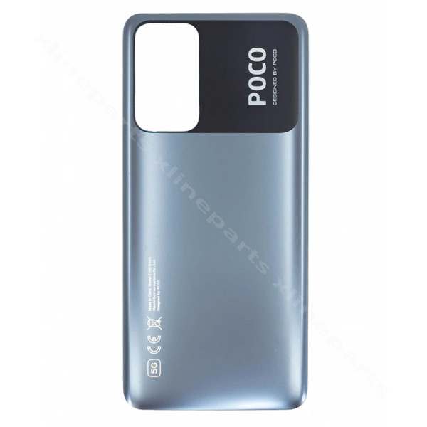 Back Battery Cover Xiaomi Poco M4 Pro 5G black
