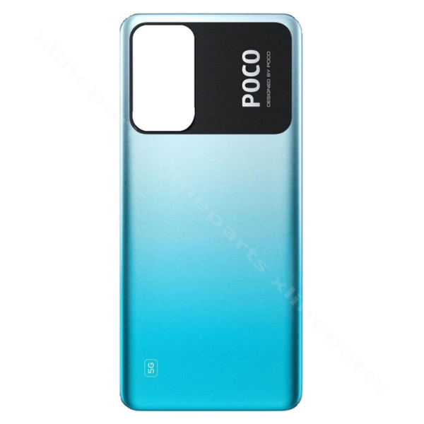 Back Battery Cover Xiaomi Poco M4 Pro 5G blue
