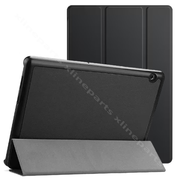 Чехол для планшета Samsung Tab S9 FE X510/X516, складывающийся втрое, черный