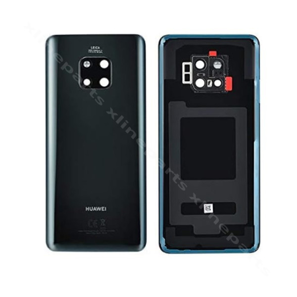 Κάμερα φακού πίσω κάλυμμα μπαταρίας Huawei Mate 20 Pro μαύρο OEM*