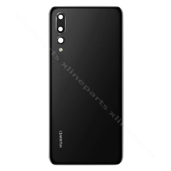 Back Battery Cover Lens Camera Huawei P20 Pro black OEM* | Xline Parts