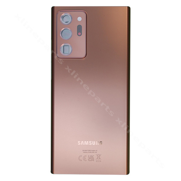 Back Battery Cover Lens Camera Samsung Note 20 Ultra N985/N986 bronze OEM*