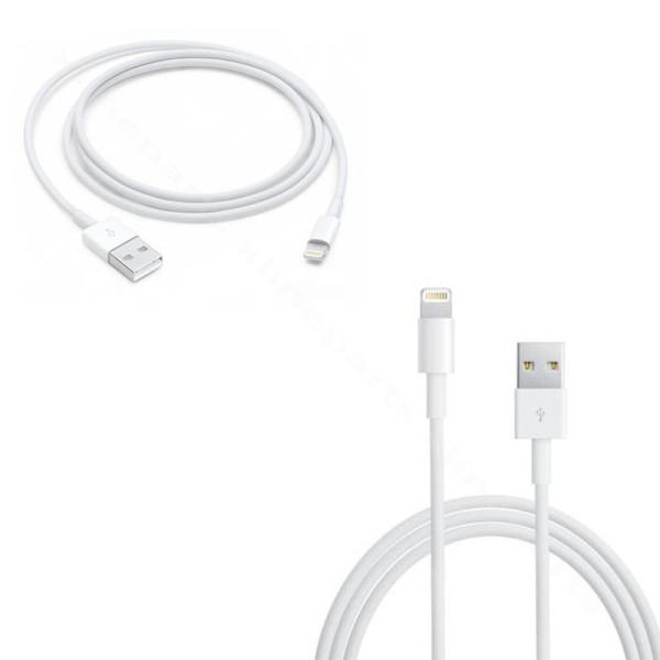 Cable USB to Lightning Apple 1m white bulk