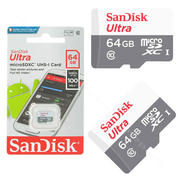 SanDisk Micro SD Class 10 64GB