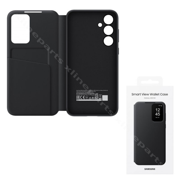Flip Case Smart View Wallet Samsung A55 A556 black (Original)