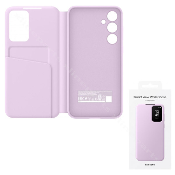 Flip Case Smart View Wallet Samsung A55 A556 lavender (Original)