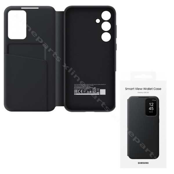 Flip Case Smart View Wallet Samsung A35 A356 black (Original)