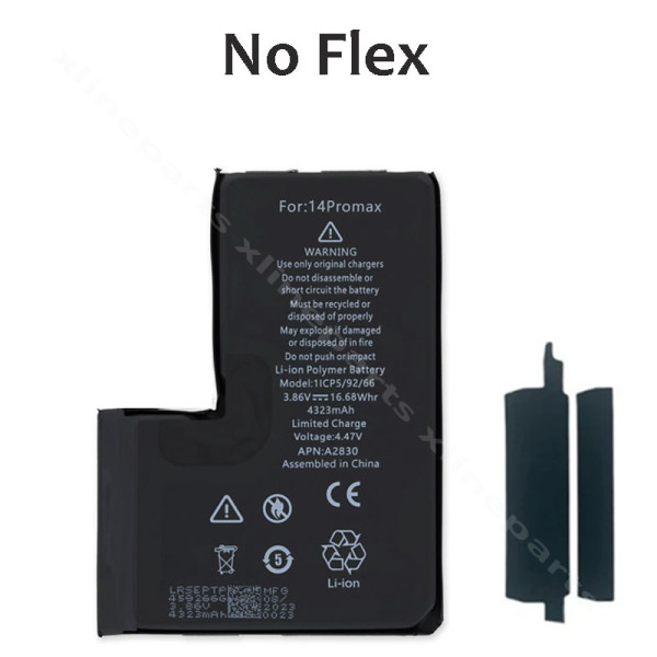 Battery Manual Soldering Apple iPhone 14 Pro Max 4323mAh OEM