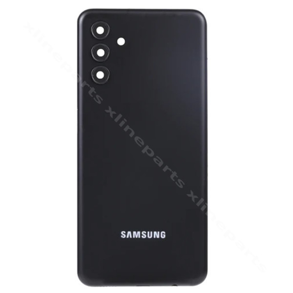 Задняя крышка аккумуляторного отсека для объектива камеры Samsung A13 A135/A137 4G черный OEM*