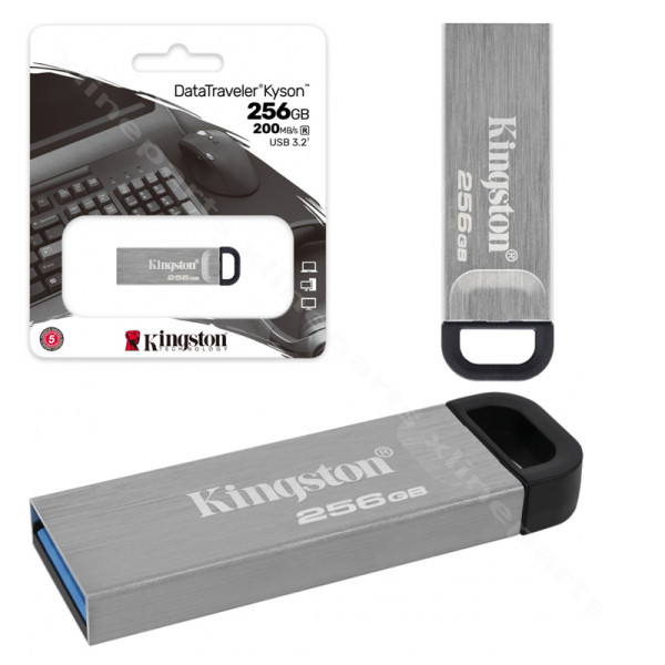 Στυλό Kingston DT Kyson USB 3.2 256GB ασημί