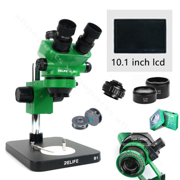 Тринокулярный микроскоп Relife RL-M5T 7-50X