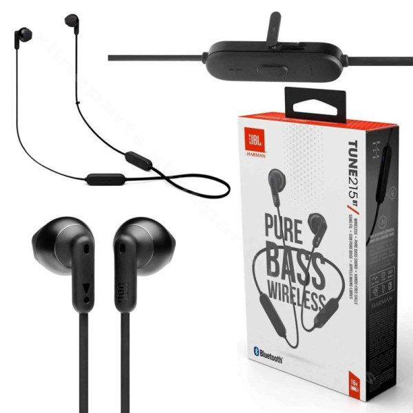 Earphone JBL Tune 215 Wireless black