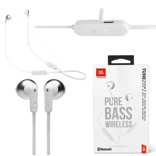 Earphone JBL Tune 215 Wireless white