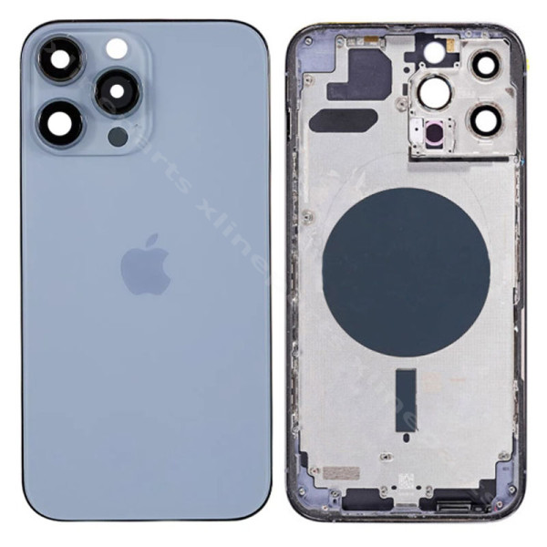 Back Battery and Middle Cover Apple iPhone 13 Pro Max blue
