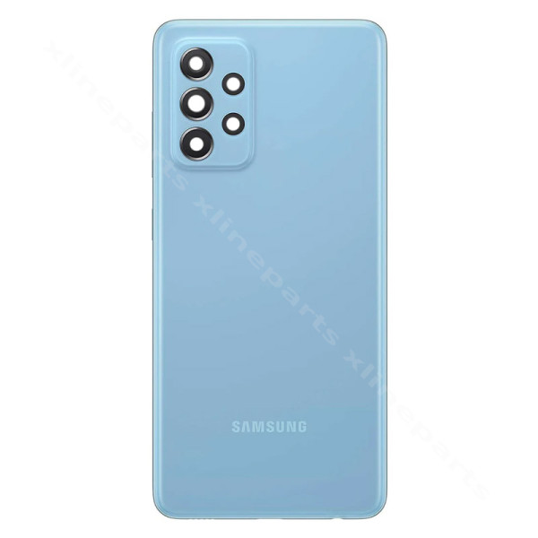 Back Battery Cover Lens Camera Samsung A52 A525 4G/A52 5G A526 blue (Original)