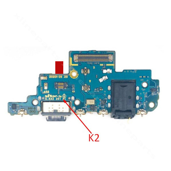 Mini Board Connector Charger Samsung A52s A528 K2 Version (Original)