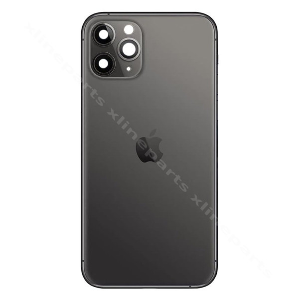 Πίσω μπαταρία και μεσαίο κάλυμμα Apple iPhone 11 Pro Max γκρι OEM*