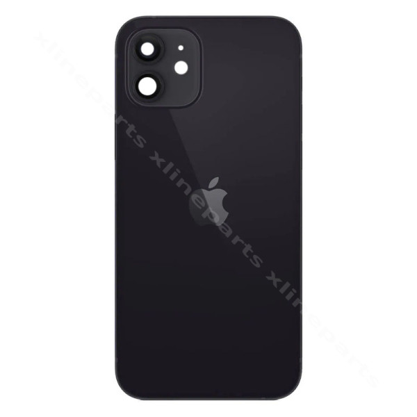 Back Battery and Middle Cover Apple iPhone 12 black*