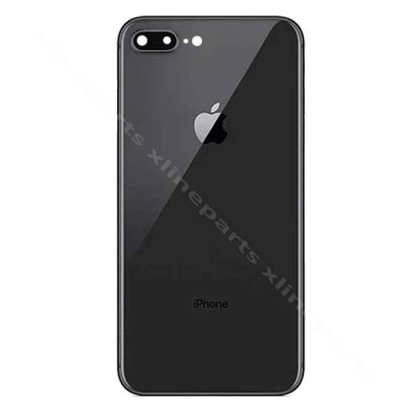 Back Battery and Middle Cover Apple iPhone 8 Plus black