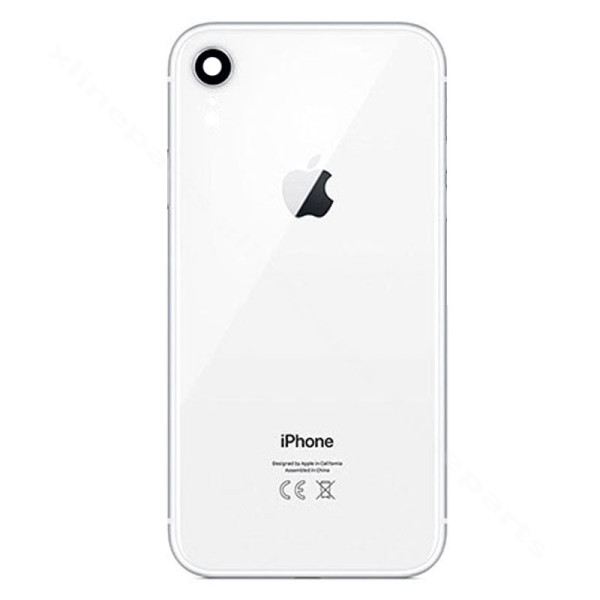 Back Battery and Middle Cover Apple iPhone XR white OEM