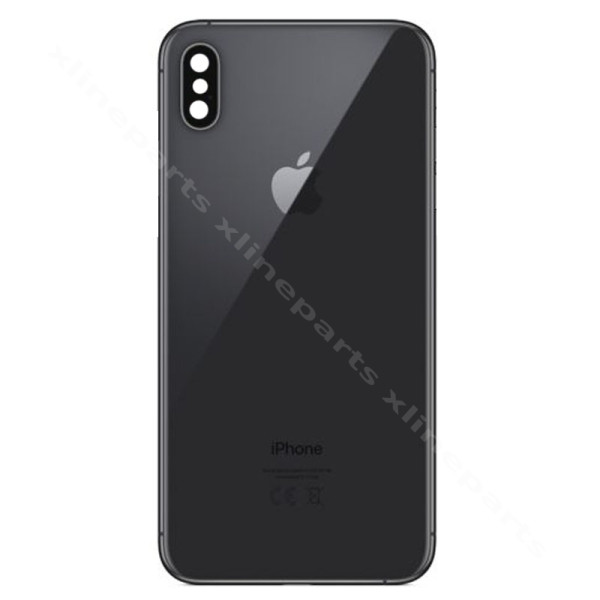 Back Battery and Middle Cover Apple iPhone XS Max black