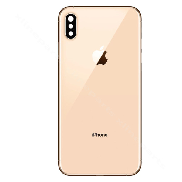 Back Battery and Middle Cover Apple iPhone XS Max gold