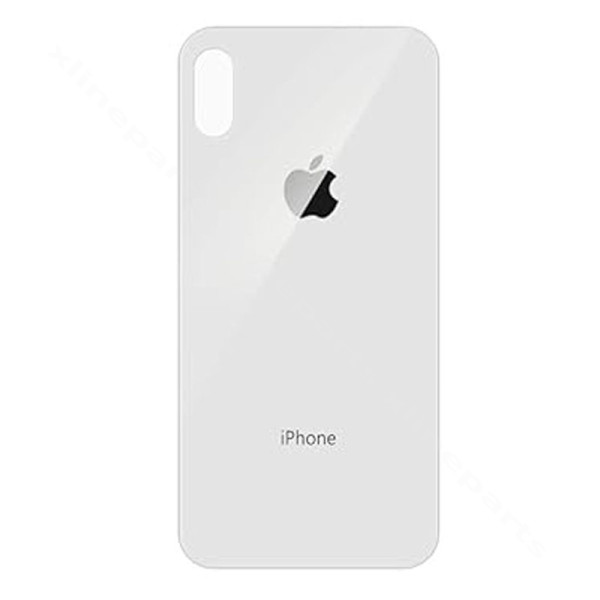 Back Battery Cover Apple iPhone XS Max silver