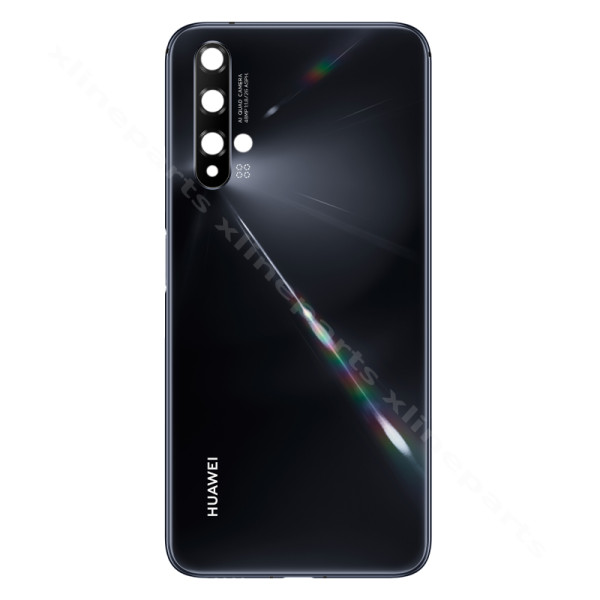 Back Battery Cover Lens Camera Huawei Nova 5T black