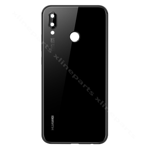 Back Battery Cover Lens Camera Huawei P20 Lite black