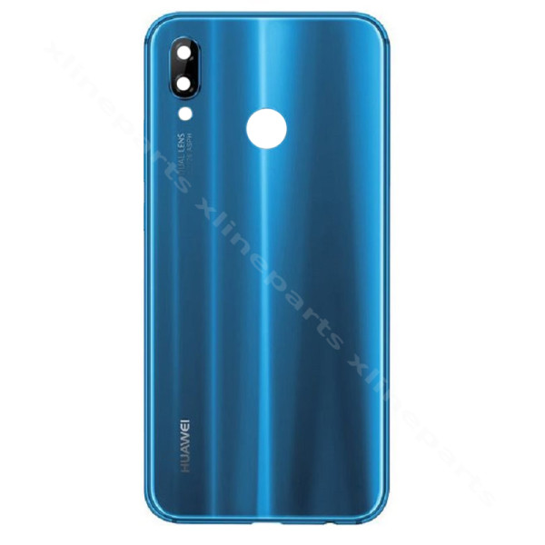 Back Battery Cover Lens Camera Huawei P20 Lite blue