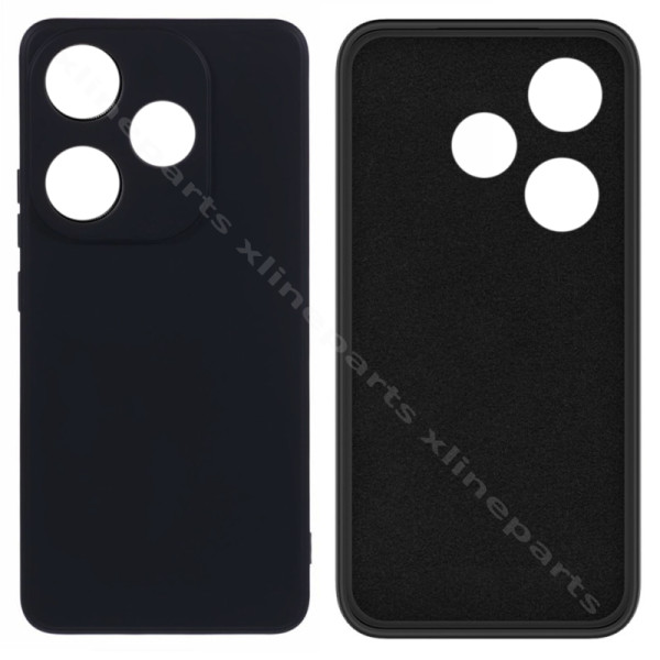 Back Case Silicone Complete Xiaomi Poco F6 black