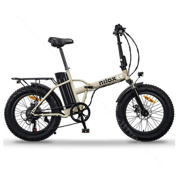 Electric Bike Nilox Folding X8 SE 250W biege